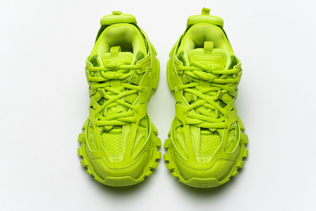 Zapatillas deportivas Balenciaga Track, amarillo fluorescente, W1GB7, 2014