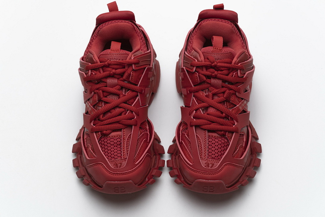 Baskets de sport Balenciaga « Track » rouges W1GB7 2017