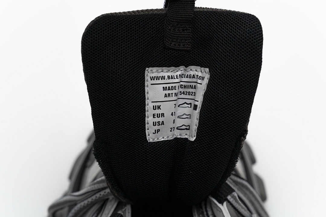 Tênis Balenciaga Track Cinza, Branco Sujo, Preto W1GB7 2018