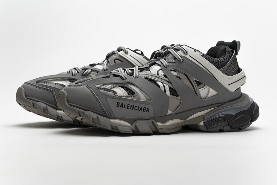 Tênis Balenciaga Track Cinza, Branco Sujo, Preto W1GB7 2018