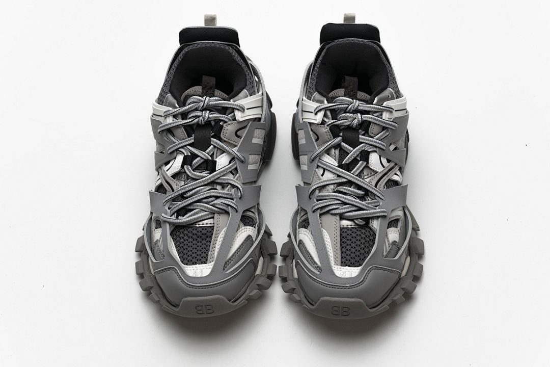 Tênis Balenciaga Track Cinza, Branco Sujo, Preto W1GB7 2018