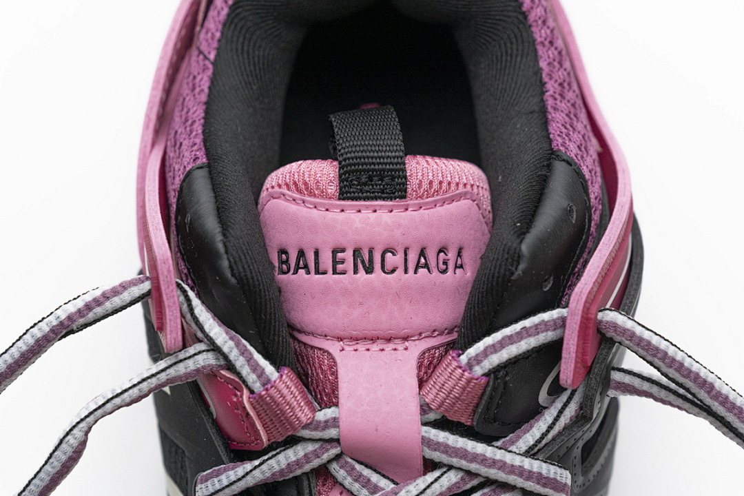 Balenciaga Track Open Negro, rojo violáceo y azul 542436 W1GB7 5482
