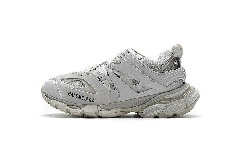 Zapatillas deportivas Balenciaga Track, blanco, gris y plateado, W1GB7 6509