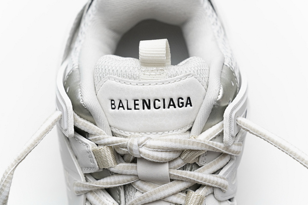 Zapatillas deportivas Balenciaga Track, blanco, gris y plateado, W1GB7 6509
