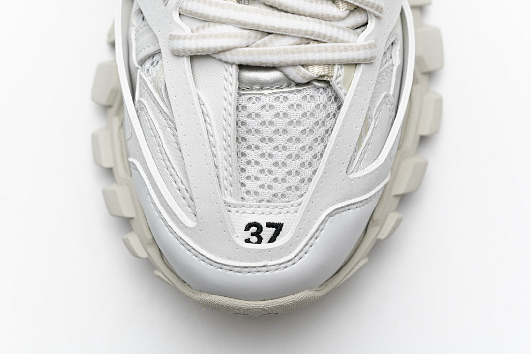 Zapatillas deportivas Balenciaga Track, blanco, gris y plateado, W1GB7 6509