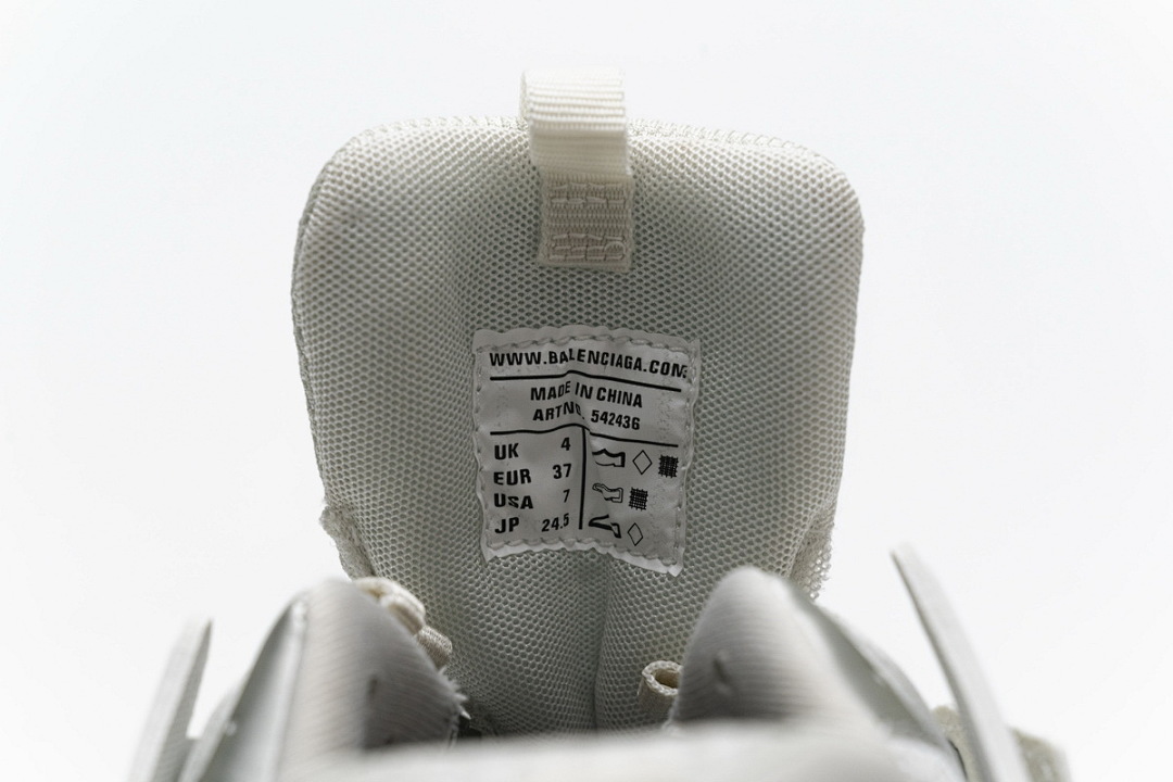 Balenciaga Track Open Blanco 542436 W1GB7 6509