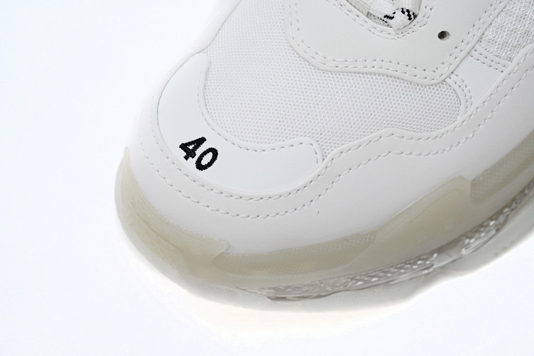W1GN5 6312 Balenciaga Triple S White