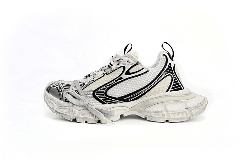 Balenciaga Silver Rice White Black W1RB5 0352
