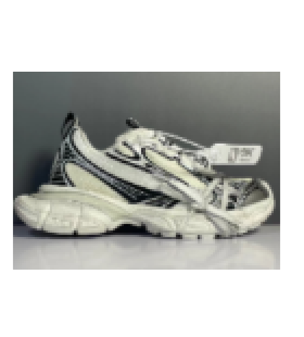 Balenciaga Silver Rice White Black W1RB5 0352