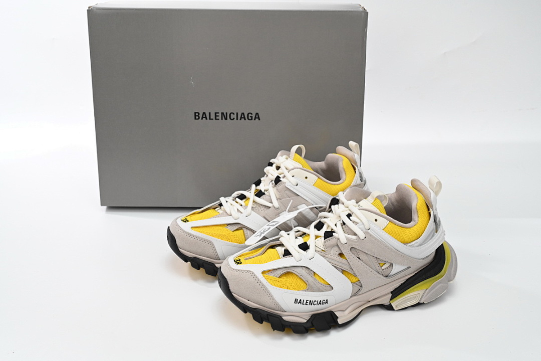Balenciaga Track Amarillo Gris Blanco 542436 W1GC1