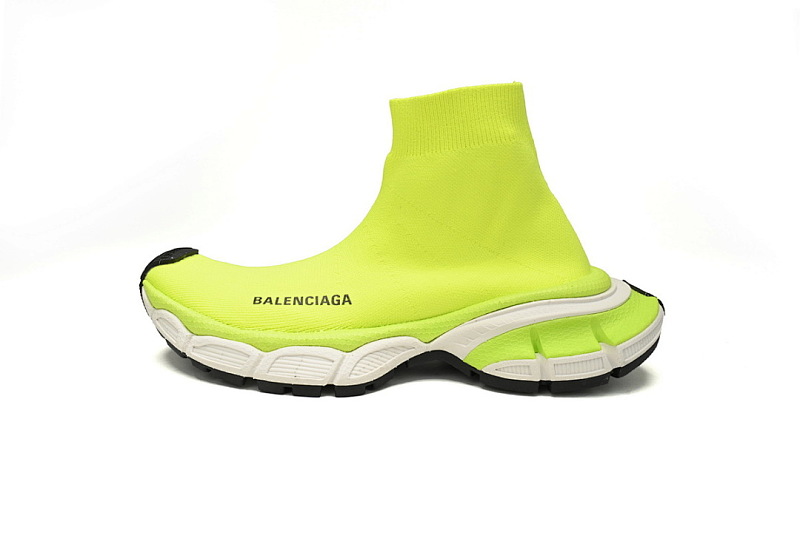 W2DG1 7090 Balenciaga Purple Black Fluorescent Green
