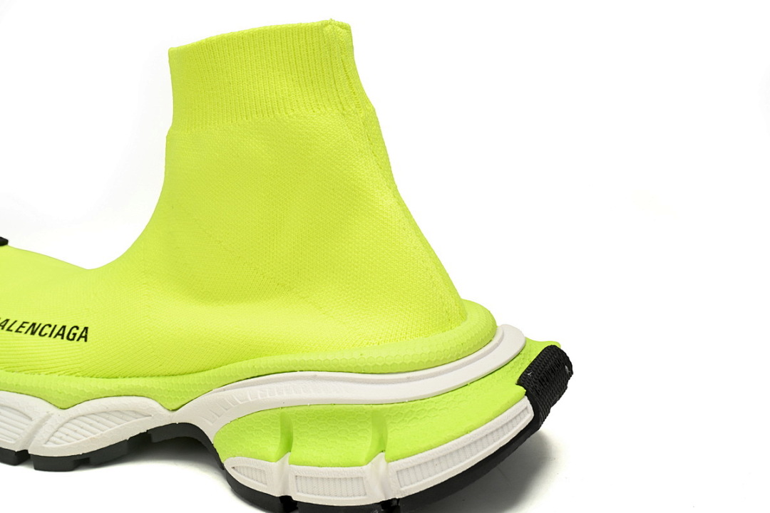 W2DG1 7090 Balenciaga Purple Black Fluorescent Green
