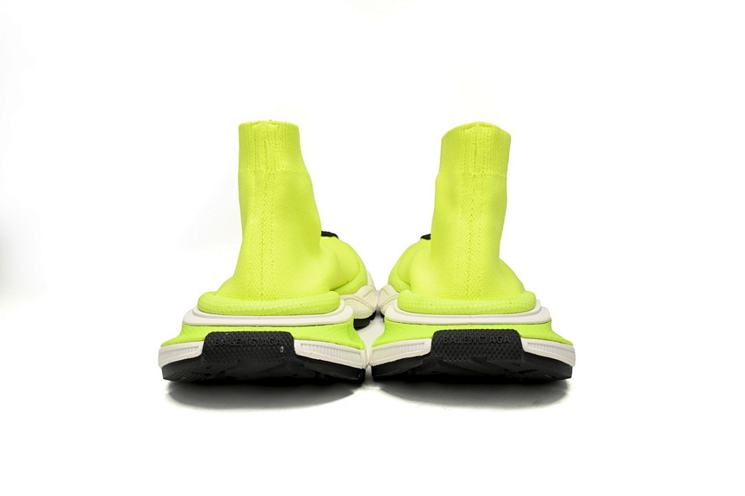 W2DG1 7090 Balenciaga Purple Black Fluorescent Green