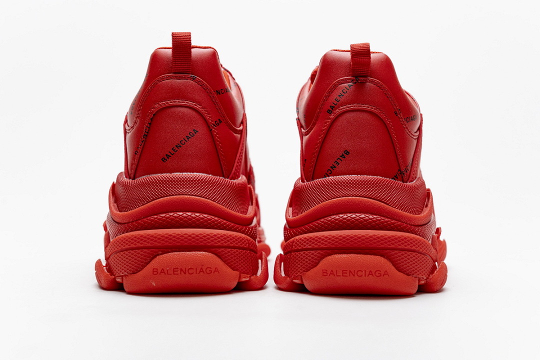 Balenciaga Triple S Letter Bright Red W2FA1 7632 