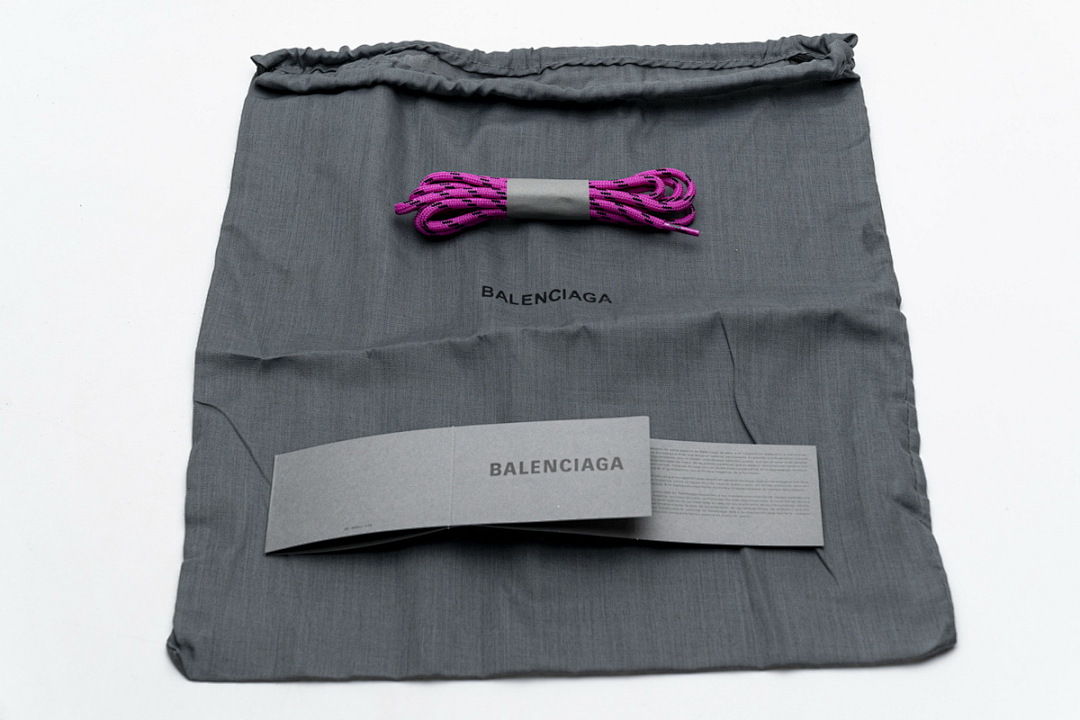 Balenciaga Triple S Letter Pulm Powder W2FA1 7634 