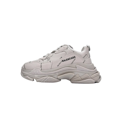 Balenciaga Triple S Letter Beige W2FA1 9710  01