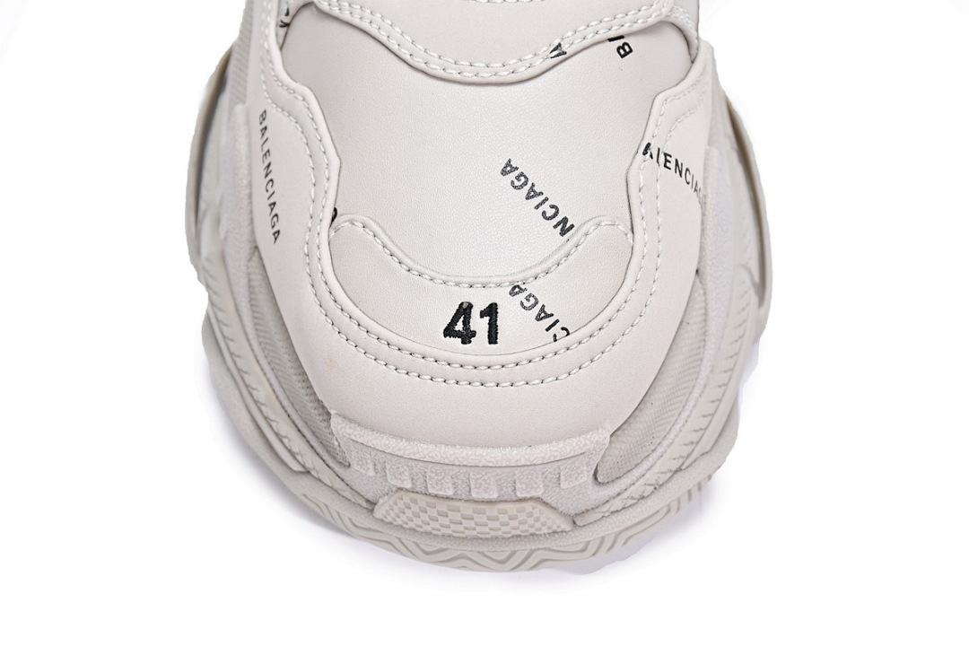 Balenciaga Triple S Letter Beige W2FA1 9710 