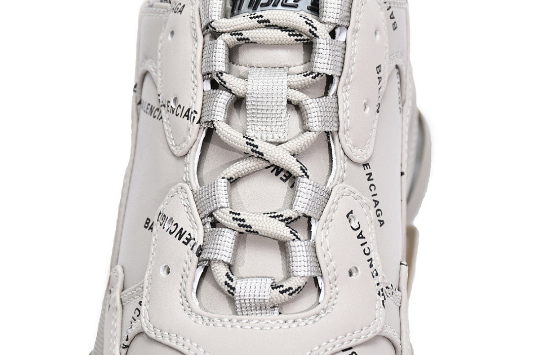 Balenciaga Triple S Letter Beige W2FA1 9710 