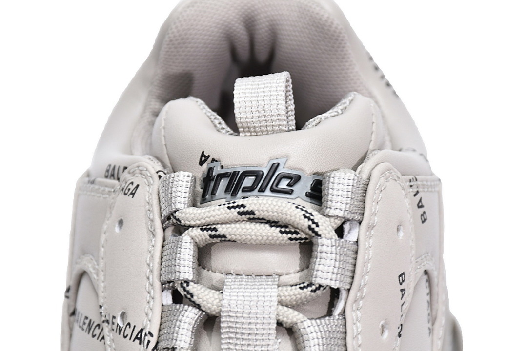 Balenciaga Triple S Letter Beige W2FA1 9710 