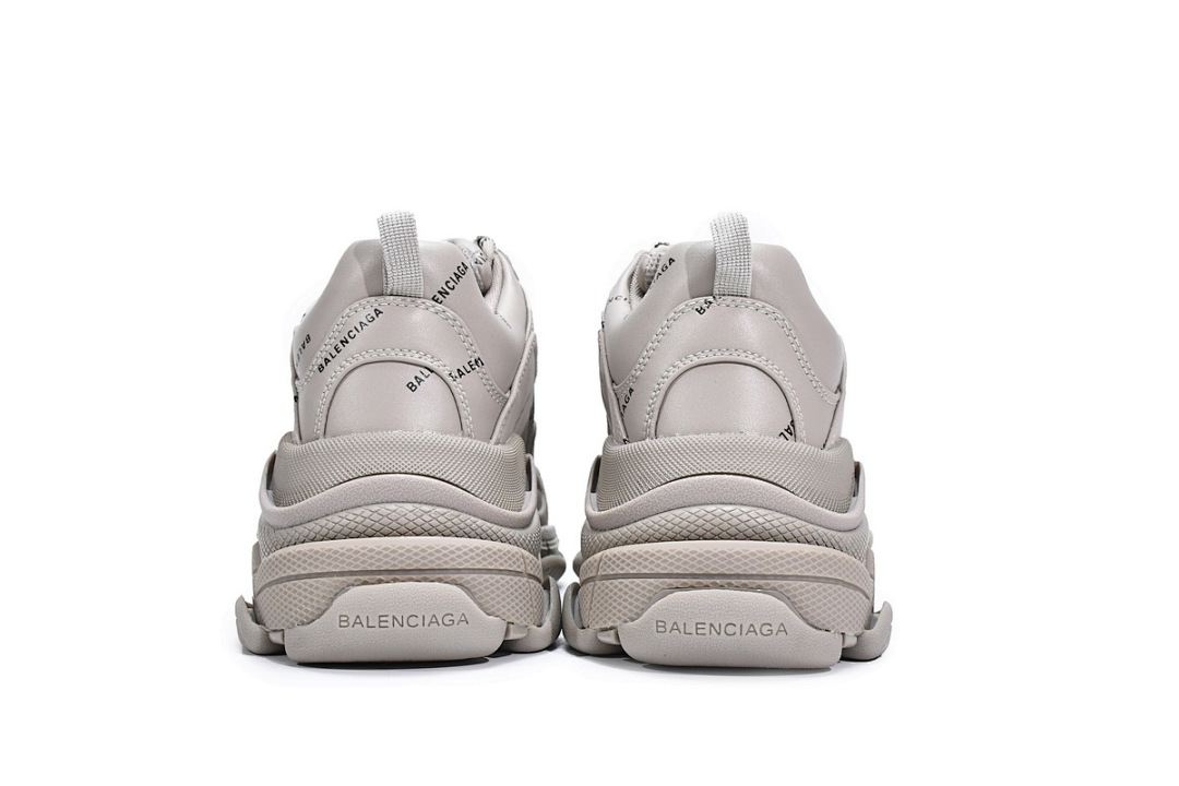 Balenciaga Triple S Letter Beige W2FA1 9710 
