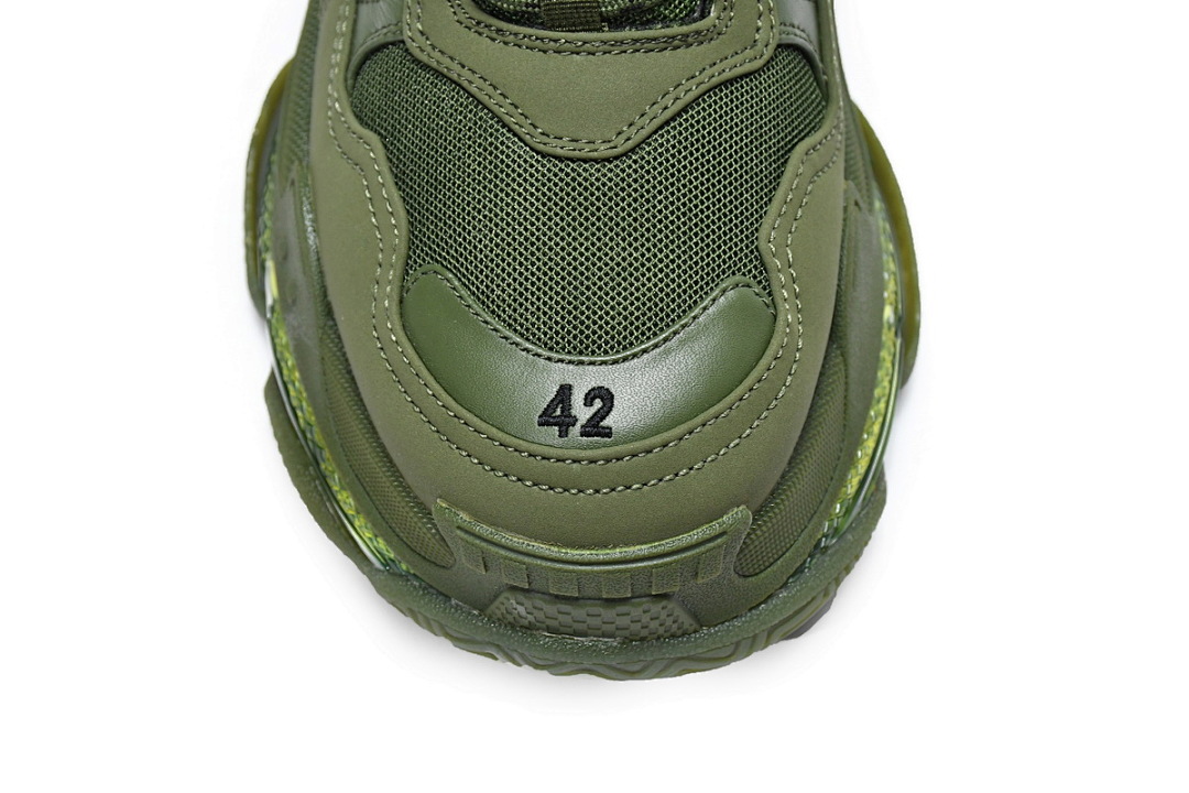 W2GA1 2325 Balenciaga Triple S Pitch Green