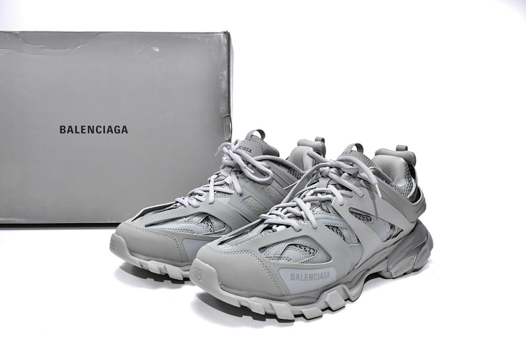 Zapatillas deportivas Balenciaga Track, gris monocromo, W2LA1 3253
