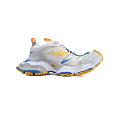 Baskets Cargo Balenciaga Blanc Gris Bleu Jaune Orange W2MV1 9174 02