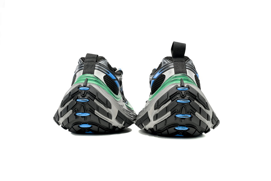 Balenciaga Cargo Sneaker Grey Green Blue Black W2MV2 1143