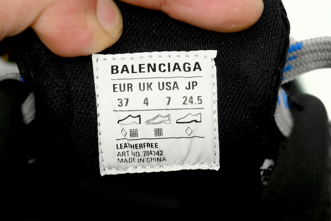 Balenciaga Cargo Sneaker Grey Green Blue Black W2MV2 1143