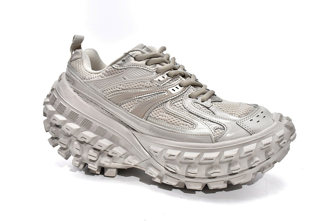 Zapatillas Balenciaga 10XL, beige, gris y blanco, W2RA6 9700