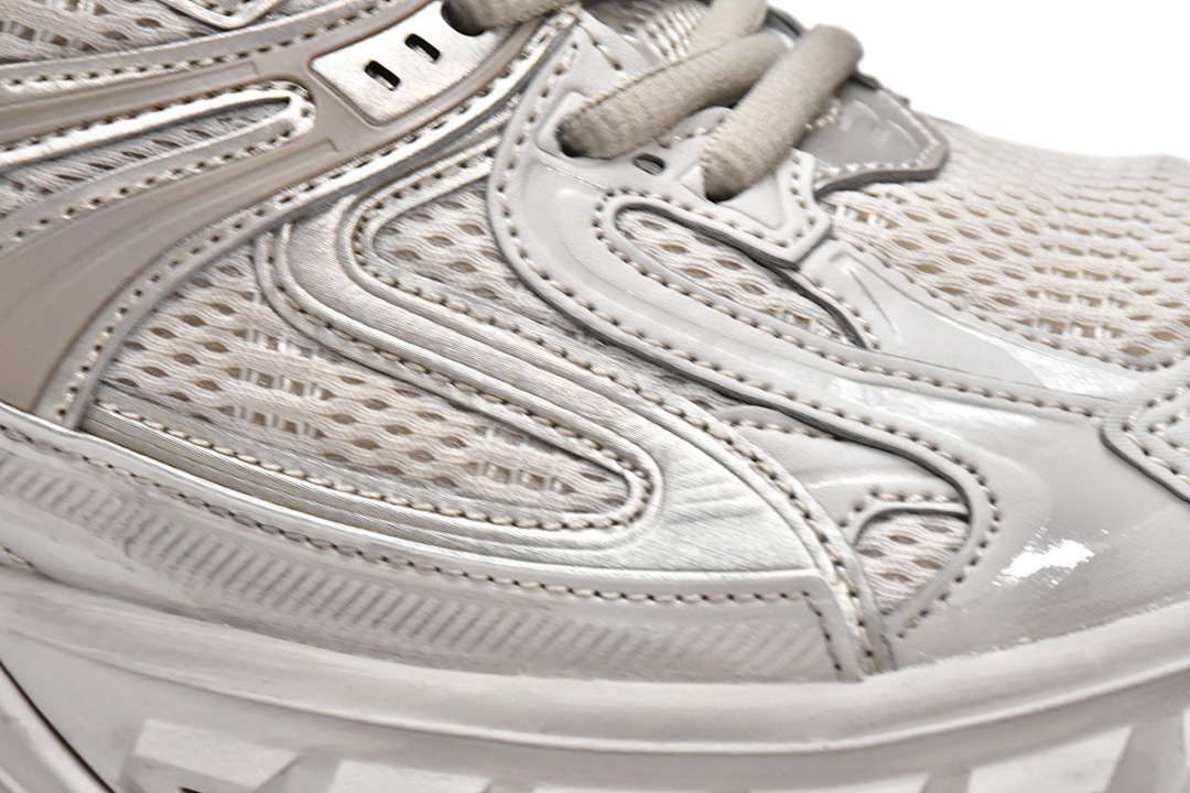 Zapatillas Balenciaga 10XL, beige, gris y blanco, W2RA6 9700