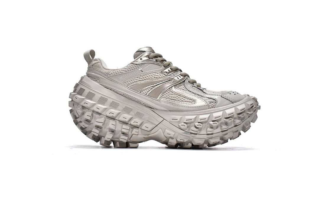 Zapatillas Balenciaga 10XL, beige, gris y blanco, W2RA6 9700