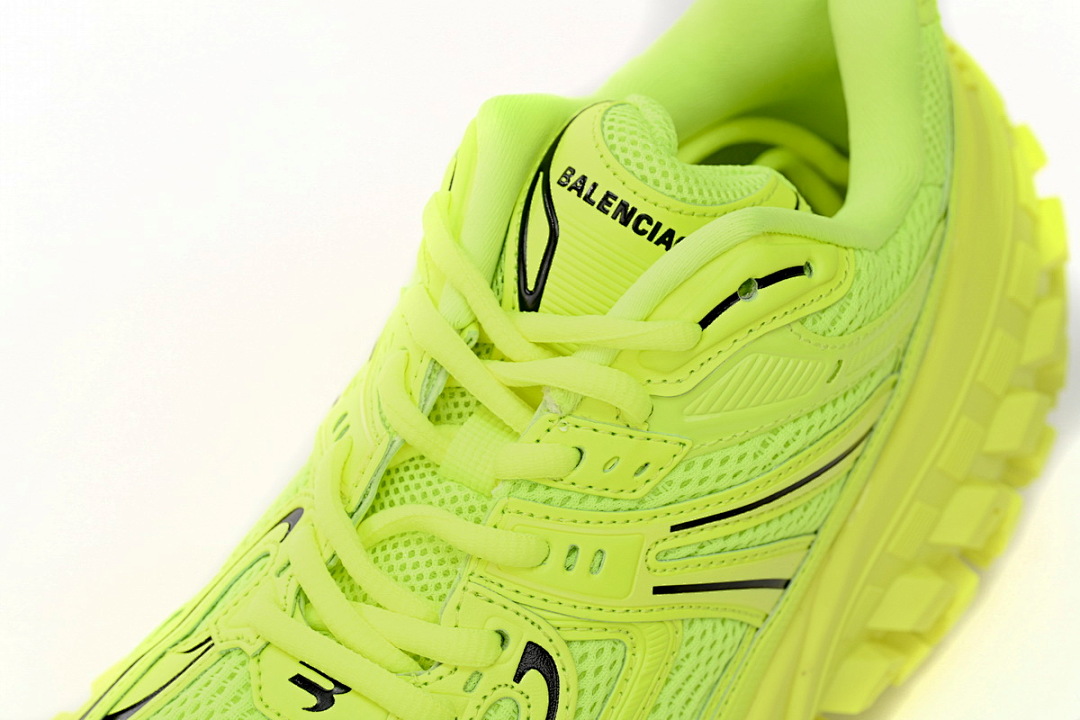 Zapatillas Balenciaga 10XL, amarillo fluorescente y negro, W2RAB 7510