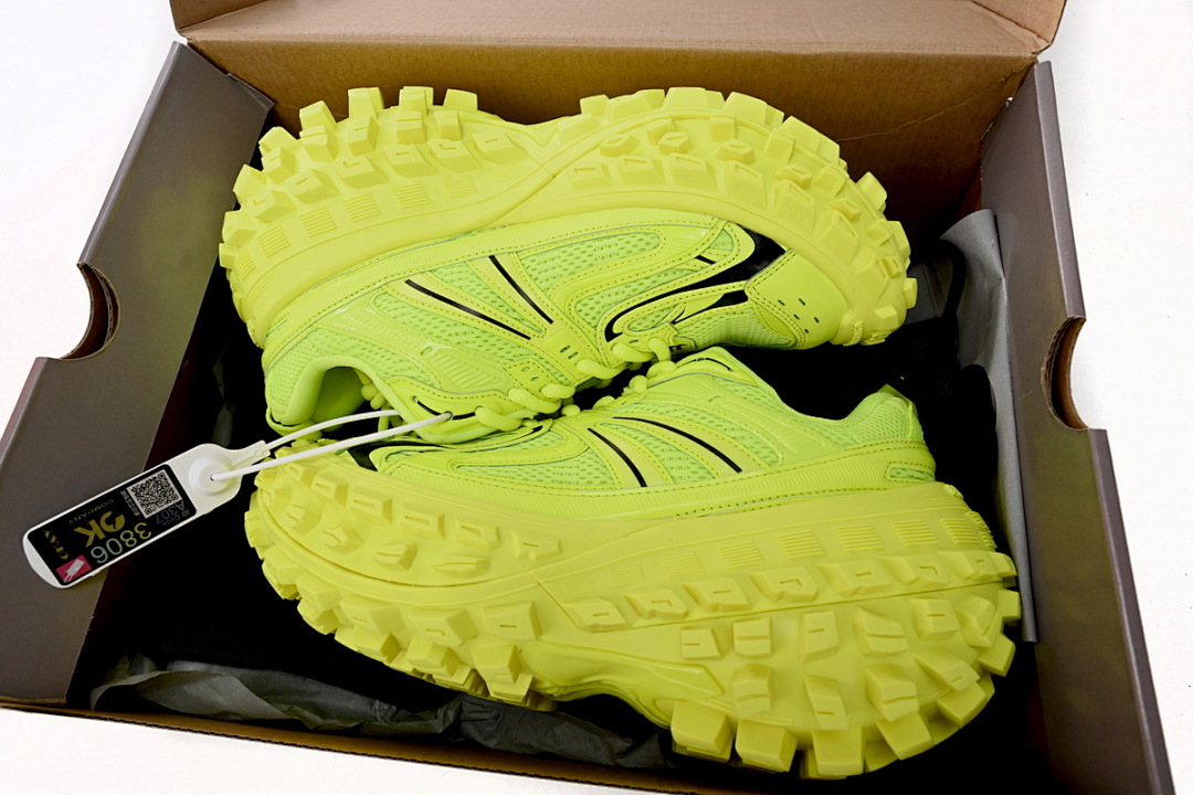 Zapatillas Balenciaga 10XL, amarillo fluorescente y negro, W2RAB 7510