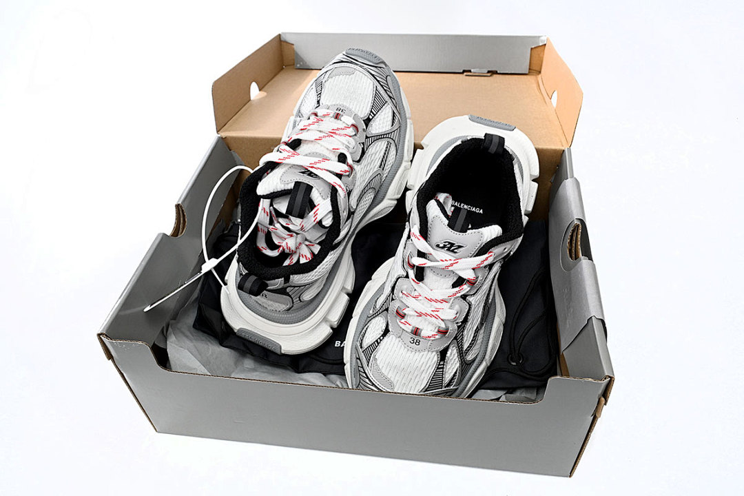 Balenciaga Track Grey White Red Sneaker W2RB5 2801