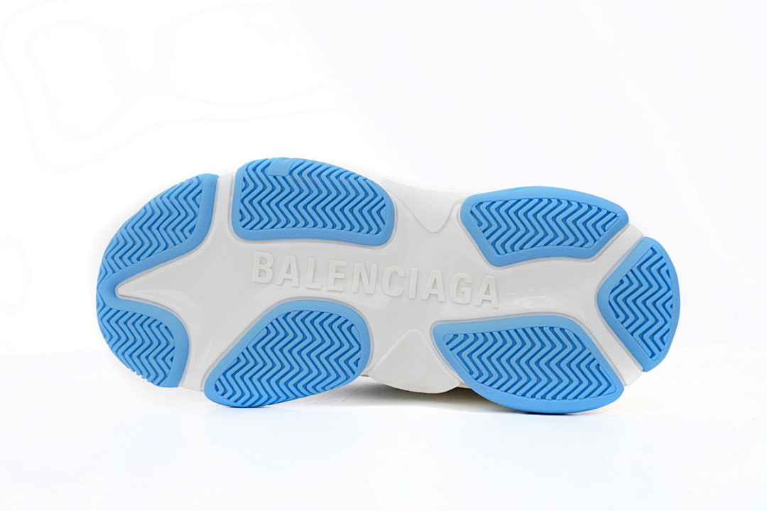  adidas  Balenciaga Triple S con rayas blancas y azules W2ZB3 9040