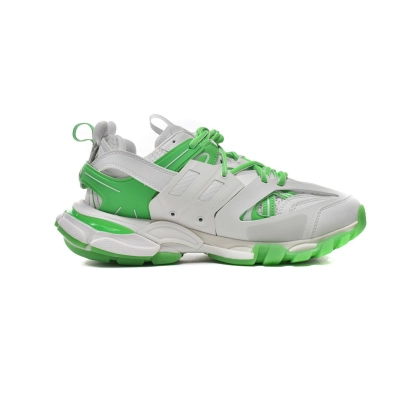 Zapatillas deportivas Balenciaga Track, blancas y verdes, W3HL1 9535 02