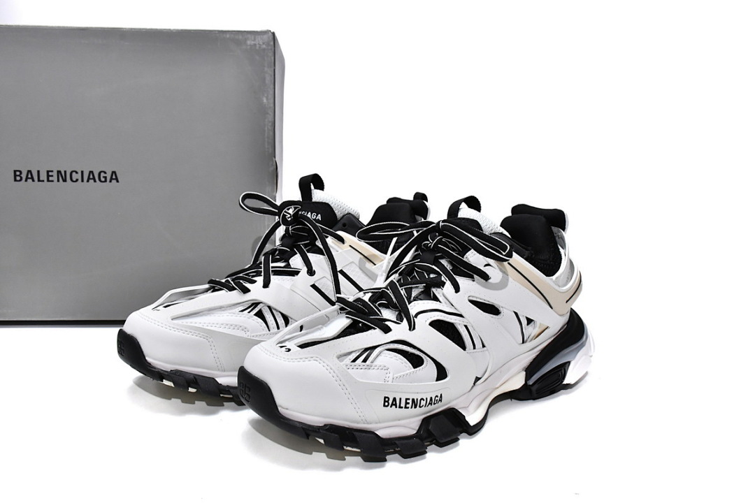 Balenciaga Track Branco Preto W3NM3 7261