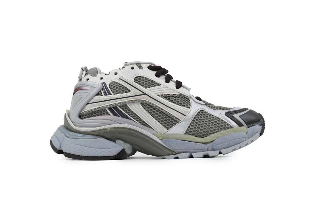 Balenciaga Runner Grey White Black Olive W3RMU 2000