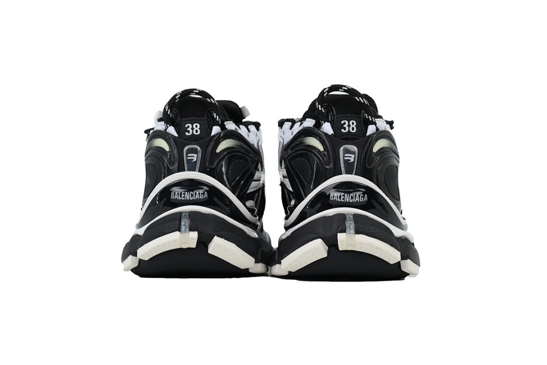 Balenciaga Runner White Black Grey W3RMU 9010