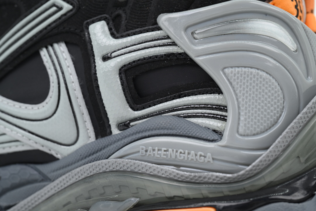 Balenciaga Runner Black Grey Orange W3RNY 1878