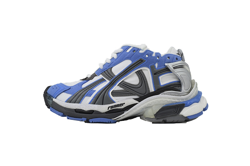 Balenciaga Runner Blue White Grey Silver Black W3RNY 4912
