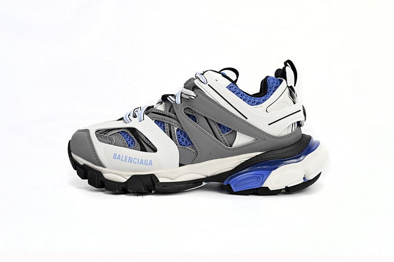 Zapatillas deportivas Balenciaga Track, blanco, azul, gris y negro, W3SR6 2501
