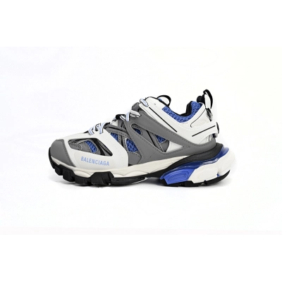 Zapatillas deportivas Balenciaga Track, blanco, azul, gris y negro, W3SR6 2501 01