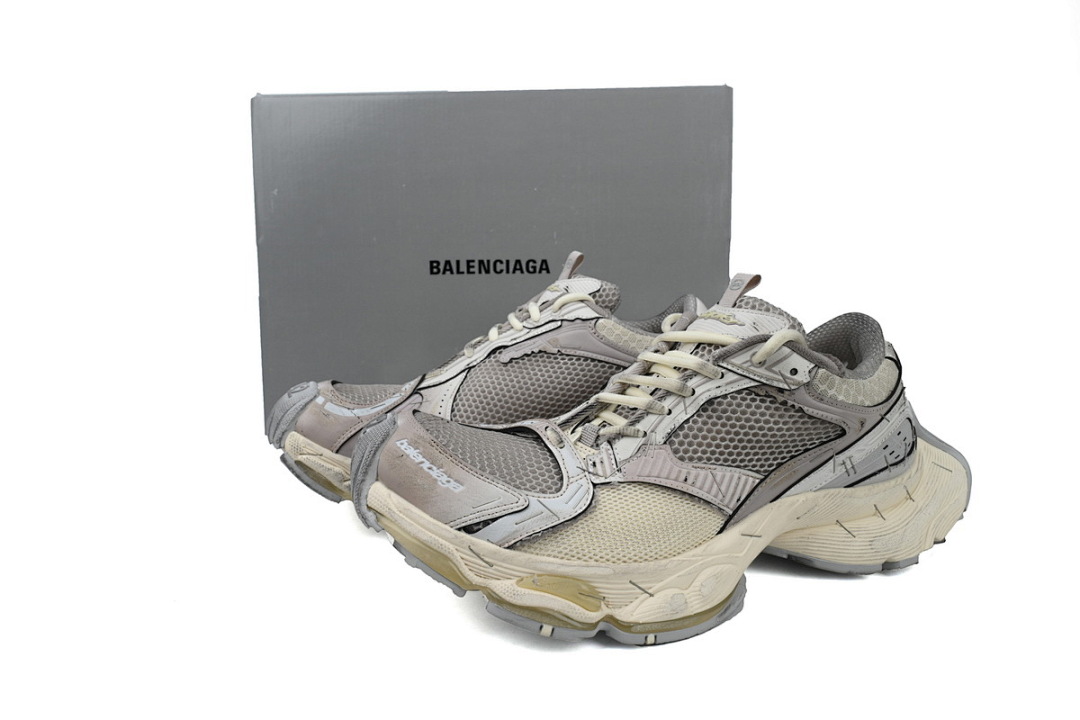 W3ST4 9191 Balenciaga White Grey