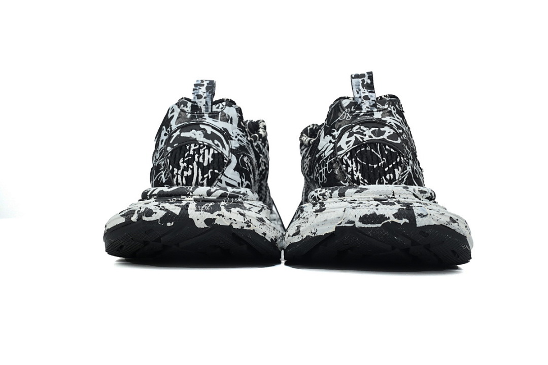 Balenciaga Luminous Black Graffiti W3XDC 0236