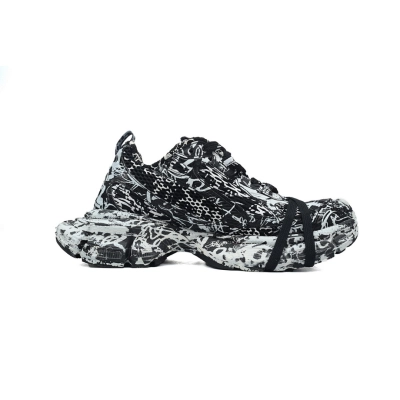 Balenciaga Luminous Black Graffiti W3XDC 0236 02
