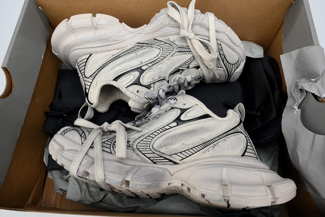 Balenciaga Luminous Blue Canvas White W3XDC 2002