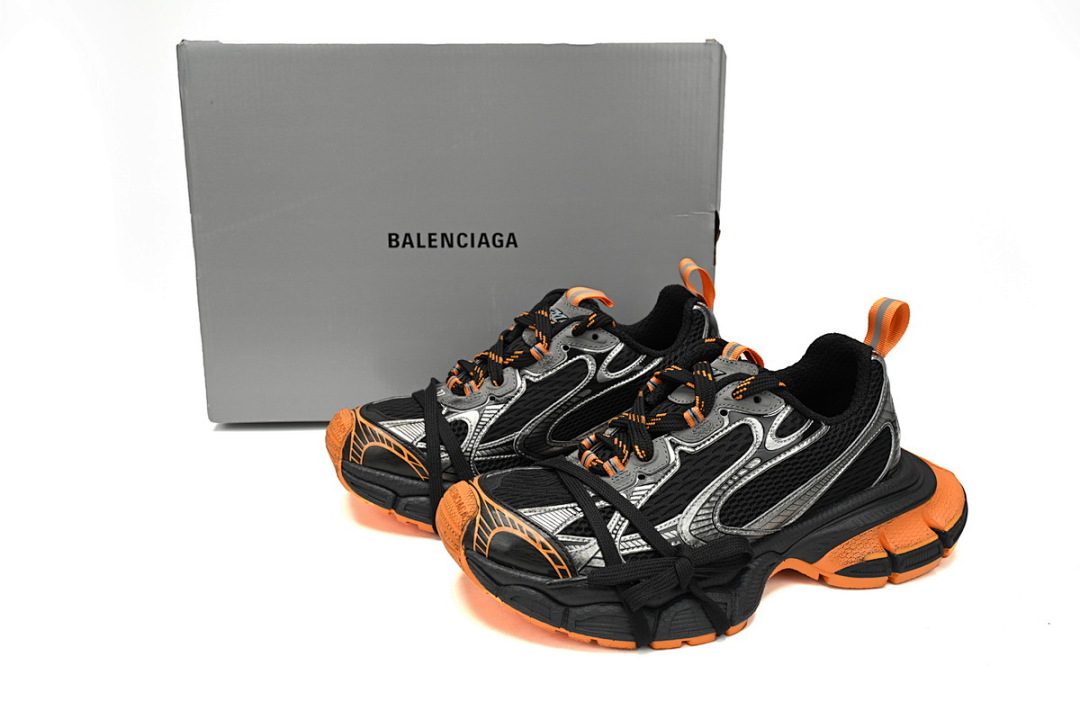 W3XL3 1178 Balenciaga Black Orange