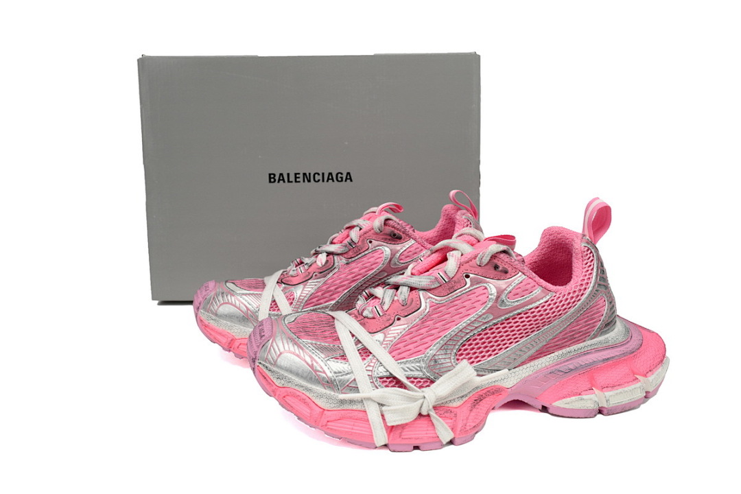 W3XL5 1268 Balenciaga Pink White
